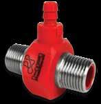 Hydra-Flex Chem-Flex Chemical Injectors 3/8 NPT Stainless Steel Inlet and Outlet Ports.