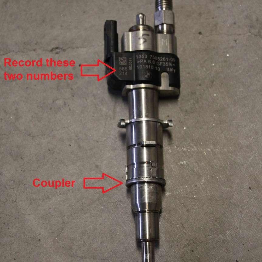 17. If swapping injectors, do not leave the injectors out of the cylinders for very long as the o-rings may swell. 18.