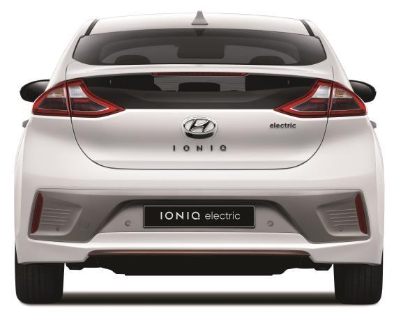 The Hyundai IONIQ electric looks very similar to the hybrid and PHEV models with a few notable