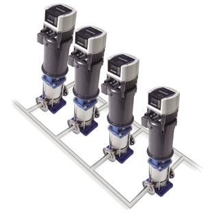 Standard AQUAVAR Controllers: 2 3 HP The AQUAVAR Controller is easy to use. Single Pump System 3 Set pressure (psi). 4 Press start. 2 Wire it in.