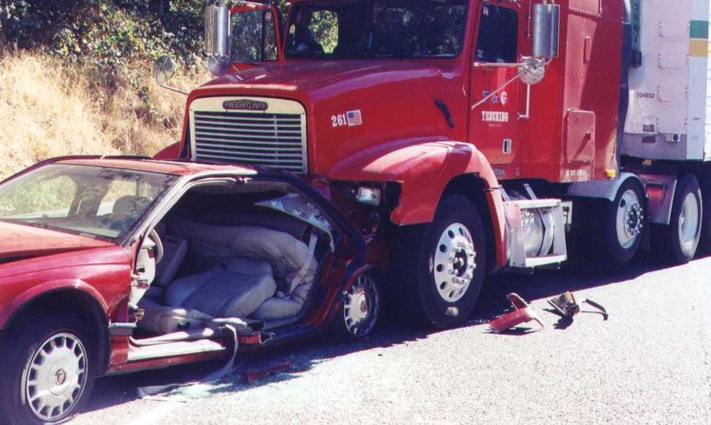 TRUCK CRASHES ARE NOT CAR CRASHES.