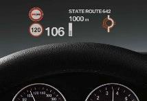 Control Comfort Access System Head-Up Display