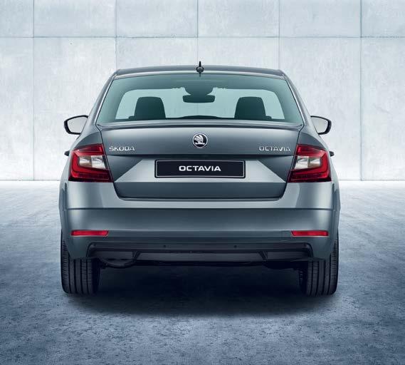 REAR VIEW In the rear you will discover many elements that are typically ŠKODA: the