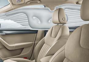 HEAD AIRBAGS Upon activation, head airbags create a wall