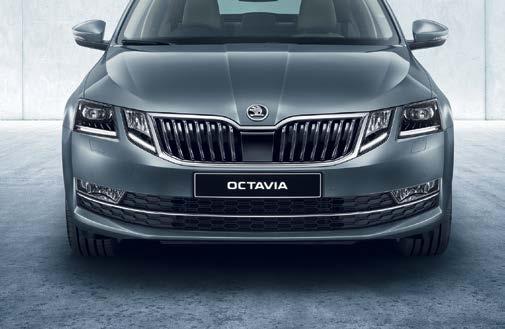 8 MUSIC TO THE EYES A strong, chiseled aesthetic makes the Octavia a sight to behold.
