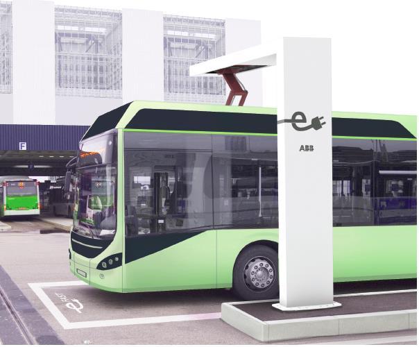 Charging infrastructure options for electric city transport Automated fast charging system Battery Swapping Typical charge time of 4 6 minutes Fully