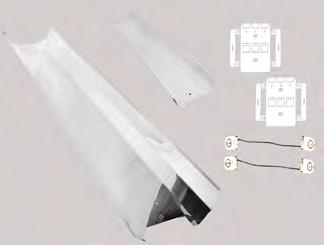 The Simple LED Solution Universal Strip Retrofit Kit SKB132B4L11X1LI18W40 SKB232B4L11X1LI18W40 SKB1328B4L11X1LI18W40 SKB2328B4L11X1LI18W40 SKB132B5L11X1LI18W40 SKB232B5L11X1LI18W40
