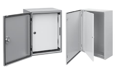 CONCEPT SWING-OUT PANELS s swing clear from the front of the enclosure to provide access to mounted internal equipment. For CSPB panels, maximum swing is 94 degrees.