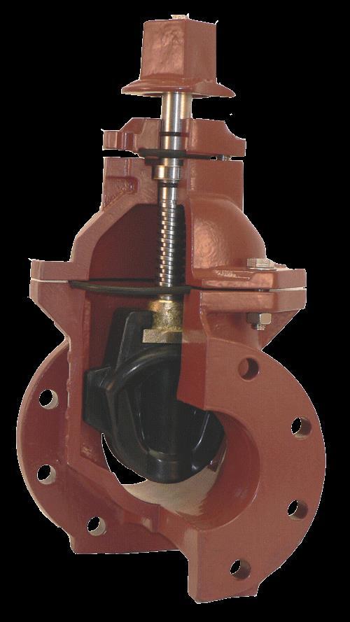 Resilient Seated Solid Wedge Gate Valve Series 6000 AWWA C509 2