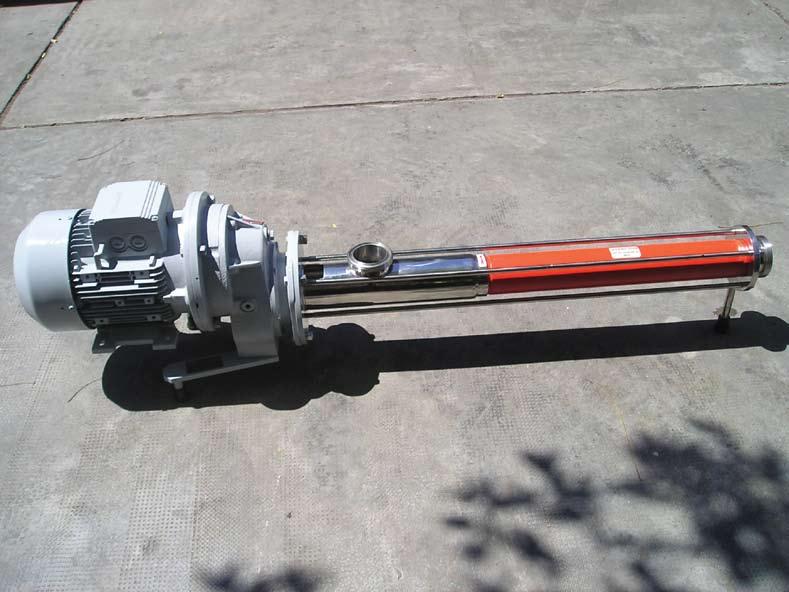 Compact line EDS Pump Eccentric helical rotor pump Details 100% airtight and armored cardan joints.