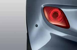 Warning tone changes according to proximity of obstructions. The 4 front and 4 rear sensors can be painted in your car s colour.