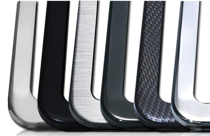 Available Frame Finishes Polished Mirror Bright Carbon Fiber Faux