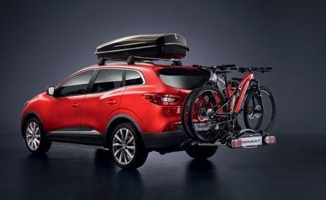 Towing Euroride/Euroway bicycle carrier Quick to fix on the towbar, allows you to carry all the family