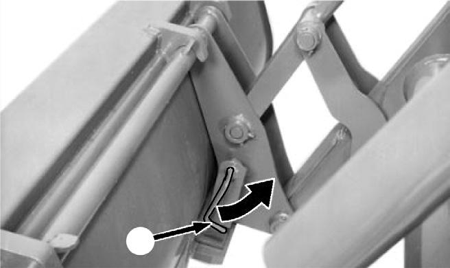 INSTALLATION NOTE: Loader with Quik-Change latch plates: Pins/handles on attachment DO NOT need to be in the UP position. 00 SERIES SHOWN 4.