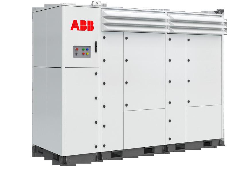 SOLAR INVERTERS ABB central inverters PVS980 1818 to 2091 kva 01 ABB central inverters raise reliability, efficiency and ease of installation to new levels.