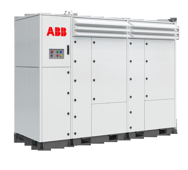ABB central inverters PVS980 1818 to 2091 kva High total performance High efficiency Low auxiliary power consumption Innovative controlled cooling Efficient maximum power point tracking Long and