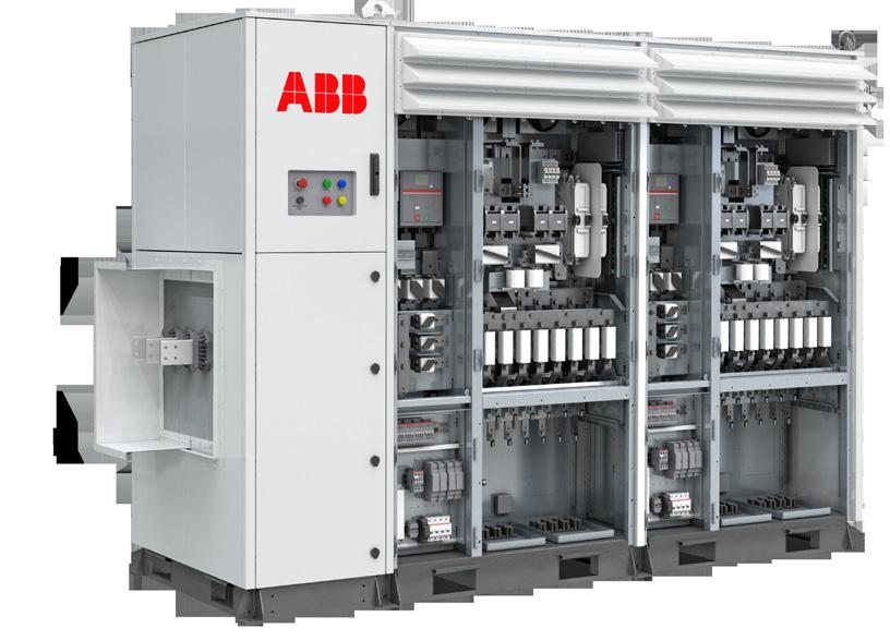 following the ABB life cycle model ABB self-contained cooling system Closed loop cooling system based on phase transition and thermosiphon technology Liquid-cooled inverter power ratings with the