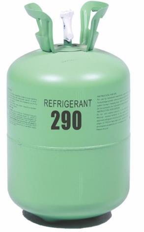 R290 refrigerant R290 = propane; hydrocarbon refrigerant Zero Ozone Depleting Potential