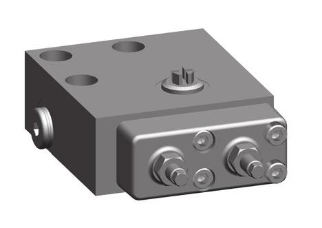 Type of control. The modular regulator unit enables a wide range of functional system requirements to be met.