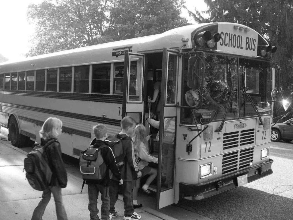 NATIONAL SCHOOL BUS LOADING AND UNLOADING