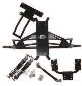 LIFT-013 6" Yamaha G2, G9 85-94 Gas & Electric Tubular steel constructed A-frame and rear upper shock support mount.