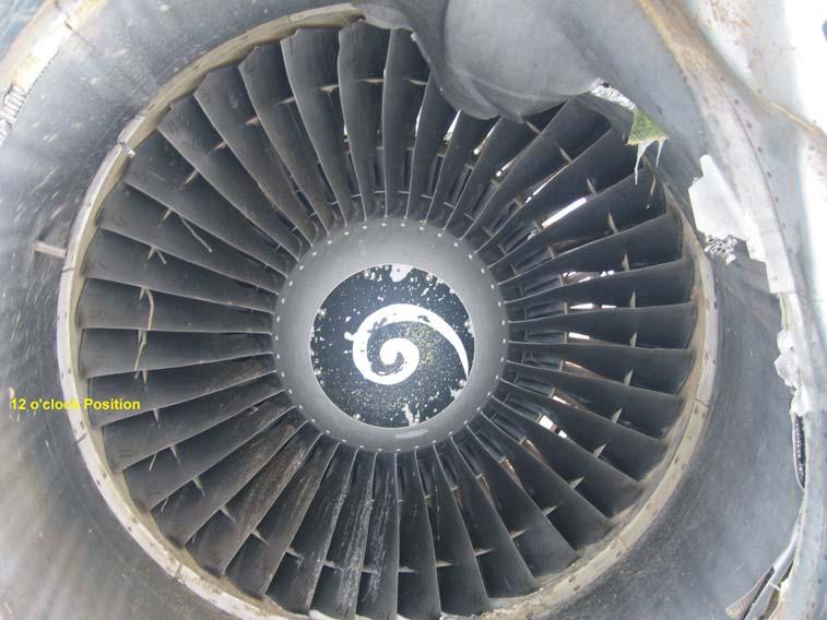 NTSB NO: DCA-09-MA-021 The fan and booster assembly is comprised of the spinner cone, fan disk, fan blades, booster rotor, booster vane assemblies, and small associated hardware.