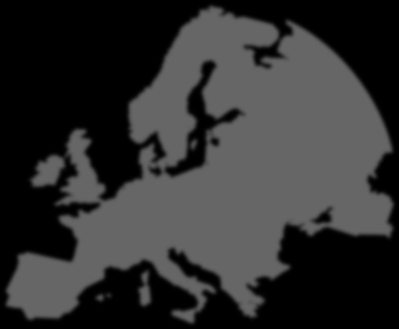 Overview of sites Sites in Europe Sites in