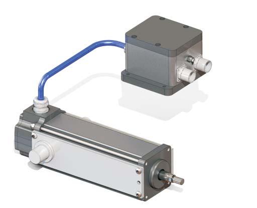 on the actuator. The TRA500 remote electronics work with Exlar s TSM and RSM Series actuators.