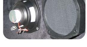Using the provided hardware that comes in the speaker kit mount the tweeter s/mounting cups to the openings in the inner