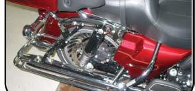 Rear Speaker Installation If you are installing rear speakers on a Harley Davidson Electraglide model it is recommended