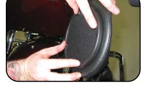 4) It may be necessary to trim the last 1/8 of the mounting tabs of the speakers to allow for correct fitment of the