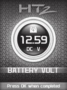 STEP 3 - Select the Battery Voltage option.