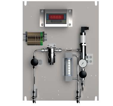 terminals (monitor or vacuum pump fitted only) Process indicator mounting bracket (optional) / DIN cut-out ** ES0 Fitted with Coalescing Filter* ** Drainage connection and material mm or / fitting (