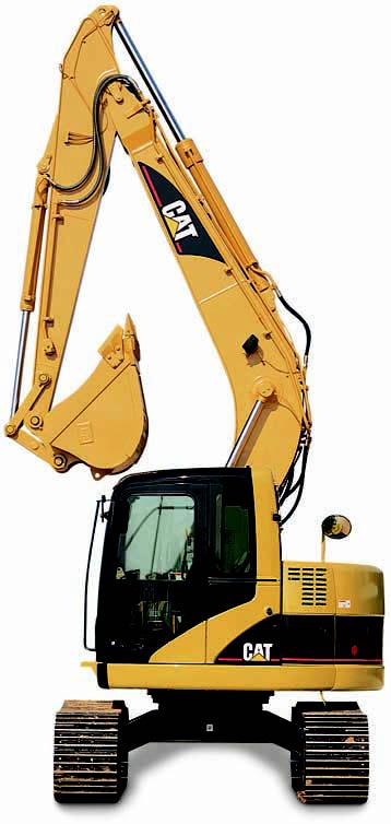A shorter tail swing radius makes the 314C CR easier to operate against walls and in other tight areas, reducing the risk of damage to the rear of the machine during operation.