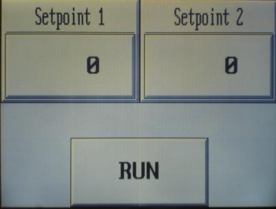 Step 6: Press MENU to return to the menu screen (Fig. 3). Then press Scale. This will take you to the Scale screen (Fig. 6). On the Scale screen Setpoint 1 and Setpoint 2 will appear.