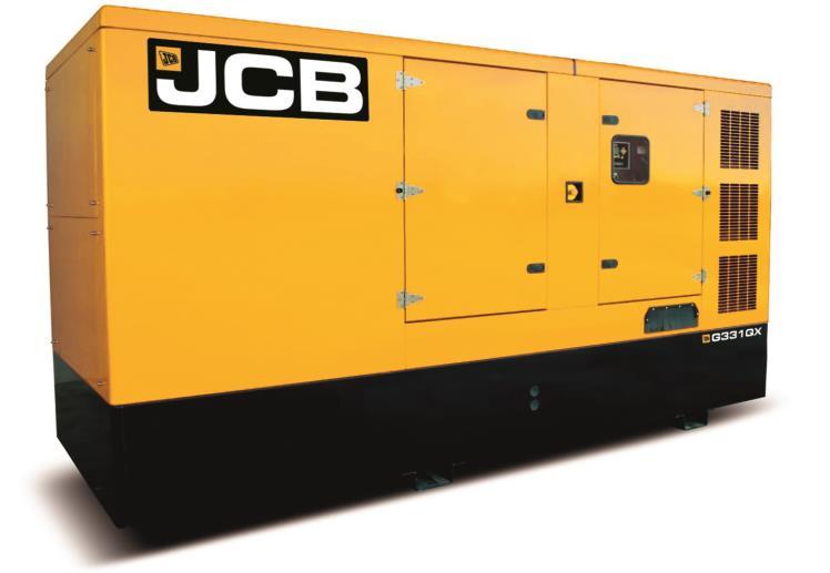 1 JCB Diesel Generator Technical Specifications G331QX Electrical Frequency Phases Voltage Prime Standby Hz Volts kva kw kva kw 50 3 400/230 300.0 240.0 330.0 264.