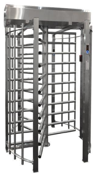 FULL HEIGHT TURNSTILES The EA Full Height turnstiles are robust, highly reliable pedestrian security gate solutions either internal or external applications.