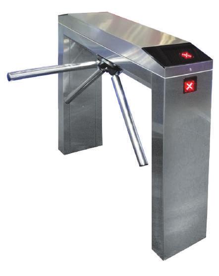1000 840 40 750 EA TRIPOD SWEEPER The EA Tripod turnstile is a robust and reliable model from our tripod series. This model efficiently controls the pedestrian entrance of the busiest areas.