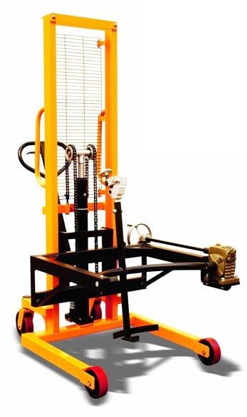Drum Truck 2 Drum Stacker (Type A) Easy to lift,transport and tilt 55 gallon drum. Available to carry the drum to rack (lower than 1350mm). Tilt the drum 120 for oil empty.