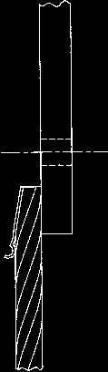 2. Insert a pencil into the operator drive assembly from the left as follows: if the s are open, turn the manual operator clockwise to close the s.