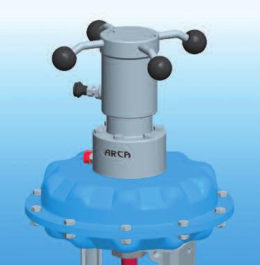 Manual Emergency Override (Option) The pneumatic diaphragm actuator can be easily equipped or retrofitted with an emergency override so that the actuator stem can be moved to the desired position