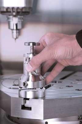 m&h TOOL SETTER TECHNICAL INNOVATION a) Tool setter system from the tool magazine b) Quick mounting on optional base plate, or directly on the machine table c) Tool setter systems which can be shared