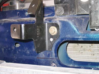 2. Remove the two brackets form the truck and cut off the bottom half of the brackets.