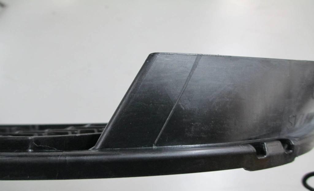Steps 36-47 for F22 / F23 with M-Tech bumper 45. Mark the bottom as shown in the photo.