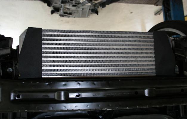 Replace bumper with 2 nuts then fit intercooler and brackets between bumper support.