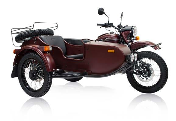 GEAR UP off-road ready The Ural Gear Up is the world s most popular sidecar motorcycle.