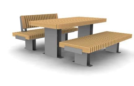 Tables are offered in a length of 1930mm to comfortably accommodate 3 people on each side, or even 4 people at a slight squeeze.
