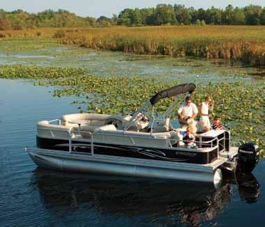 Discover the pontoon designed for your kind of