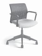 ten Task SIN # 711-18 Ten is our most popular guest/stack Available with 1 /2" additional seat foam. chair that transcends into a task and stools.