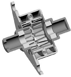 Other tep Angles In order to obtain smaller step angles, more poles are required on both the rotor and stator. The same number of pole pairs are required on the rotor as on one stator.